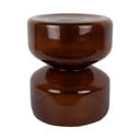 Skleněný kulatý odkládací stolek ø 35 cm Doble  – Leitmotiv