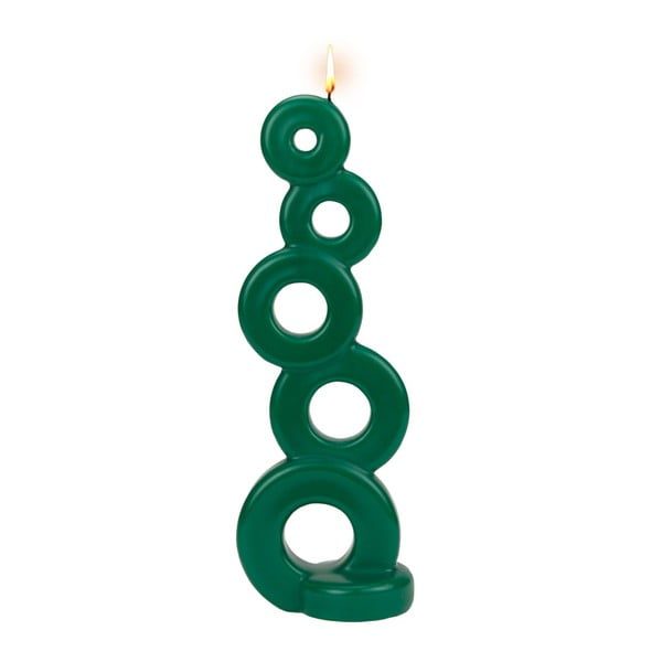 Zelená svíčka Alusi Soma, 5,5 hodiny hoření
