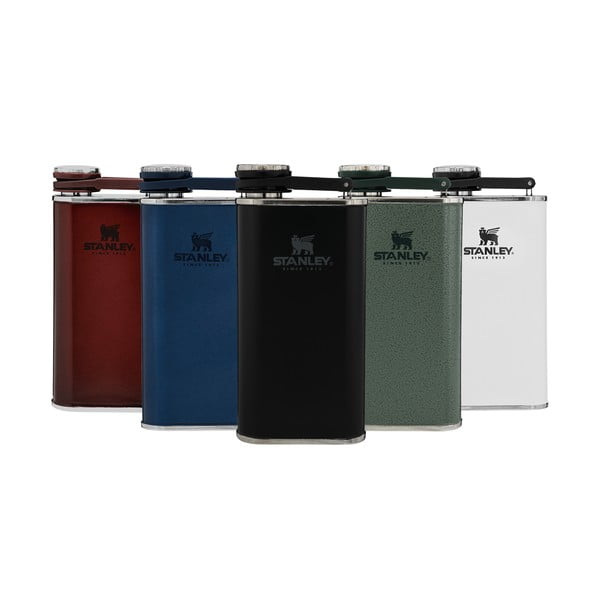 Černá placatka z nerezové oceli 230 ml Easy-Fill Wide Mouth Flask Black – Stanley-image-2