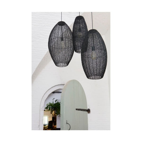 Černé závěsné svítidlo BePureHome Creative, ⌀ 40 cm-image-3