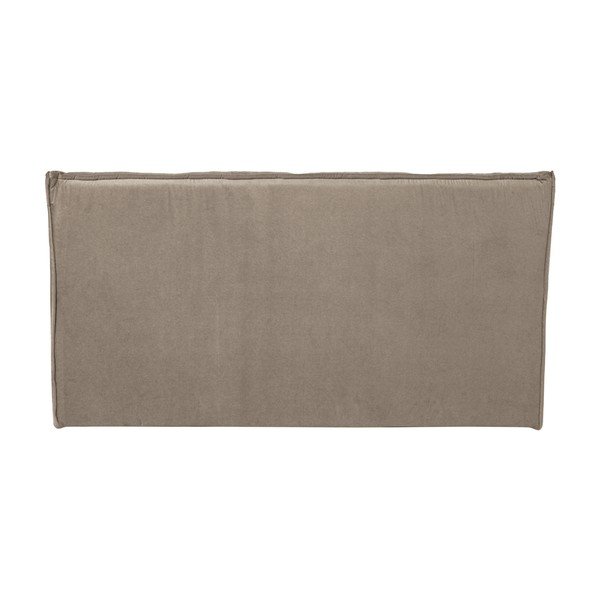 Taupe sametová polstrovaná lavice Cluster – vtwonen-image-3