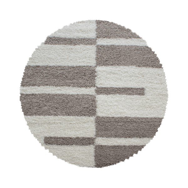 Béžový kulatý koberec ø 80 cm Gala – Ayyildiz Carpets
