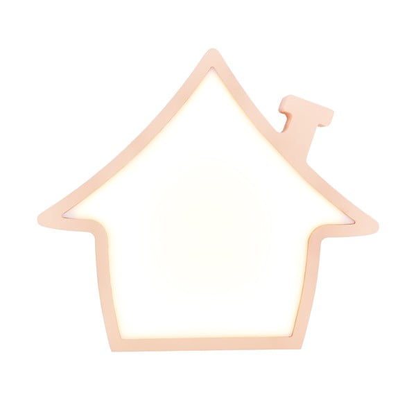 Růžová dětská lampička House – Candellux Lighting-image-2
