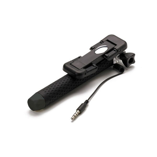 Černá selfie tyč Celly Mini selfie, spoušť přes 3.5mm jack-image-2