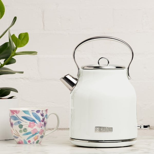 Bílá rychlovarná konvice 1,7 l Heritage – Haden-image-2