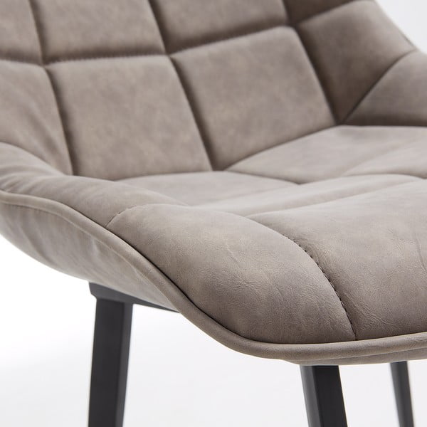 Béžovošedá jídelní židle Kave Home Adah-image-4