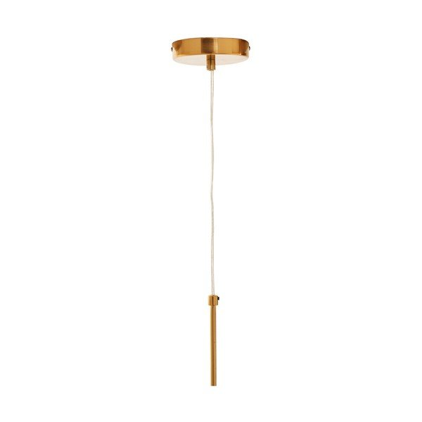 Kovové závěsné svítidlo ve zlaté barvě se skleněným stínidlem ø 25 cm Trieste – Premier Housewares-image-4