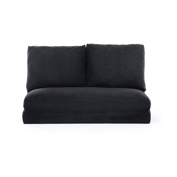 Černá rozkládací pohovka 120 cm Taida  – Balcab Home