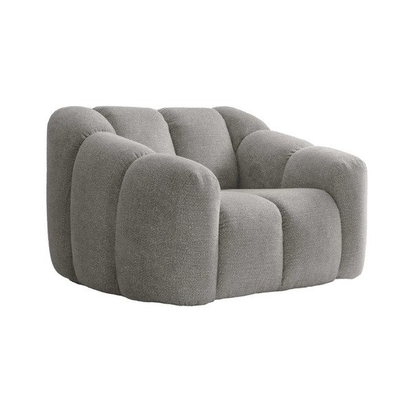 Světle šedé křeslo Shell – Miuform