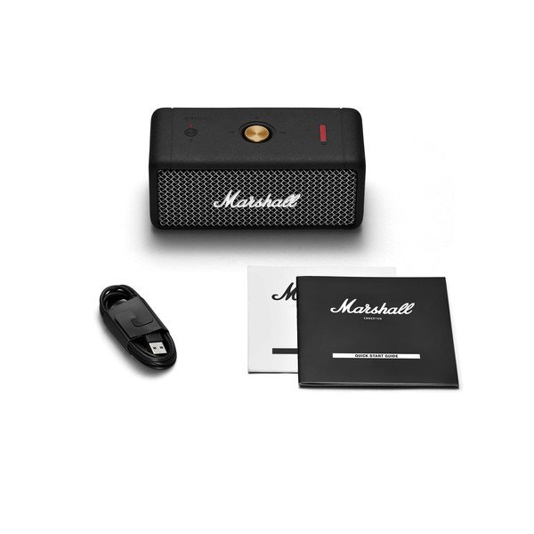 Černý přenosný Bluetooth reproduktor Marshall Emberton-image-3