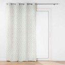 Bílo-zelený závěs 140x240 cm Maddy – douceur d'intérieur