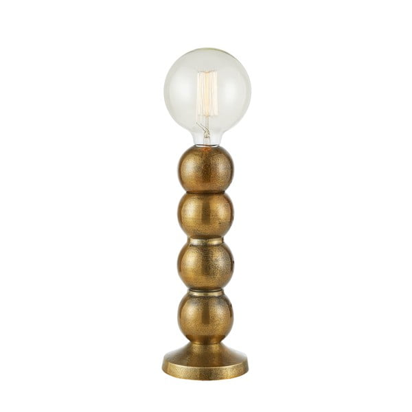 Stolní lampa ve zlaté barvě (výška 33 cm) Gong – Markslöjd