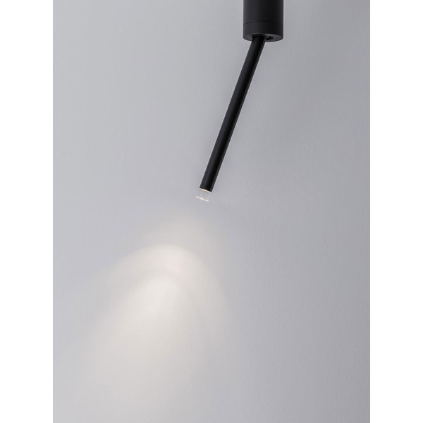Matně černé hliníkové LED stropní svítidlo s ohybatelnou konstrukcí Stilvi – Nova Luce-image-2