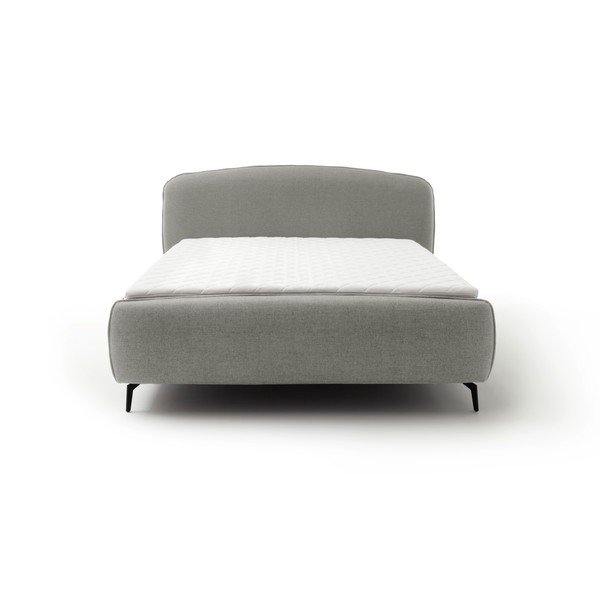 Světle šedá boxspring postel 180x200 cm Imola – Meise Möbel-image-3