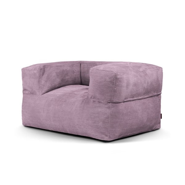 Fialový manšestrový sedací vak MooG – SLOWDOWN