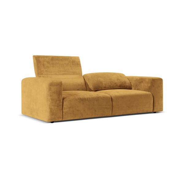 Okrově žlutá pohovka 234 cm Cruz – Micadoni Home-image-3
