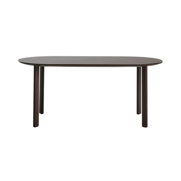 Zahradní jídelní stůl se skleněnou deskou 90x180 cm Erice – Kave Home-image-3