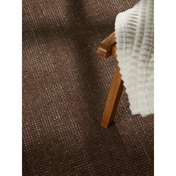 Hnědý ručně tkaný vlněný kulatý koberec ø 200 cm Greenwich – Ted Baker-image-3