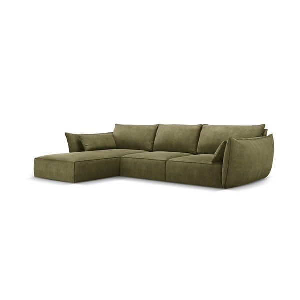 Zelená rohová pohovka (levý roh) Vanda – Mazzini Sofas-image-2