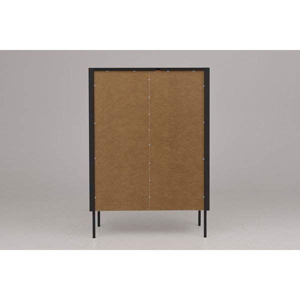 Černá komoda Tenzo Switch, 90 x 128 cm-image-1
