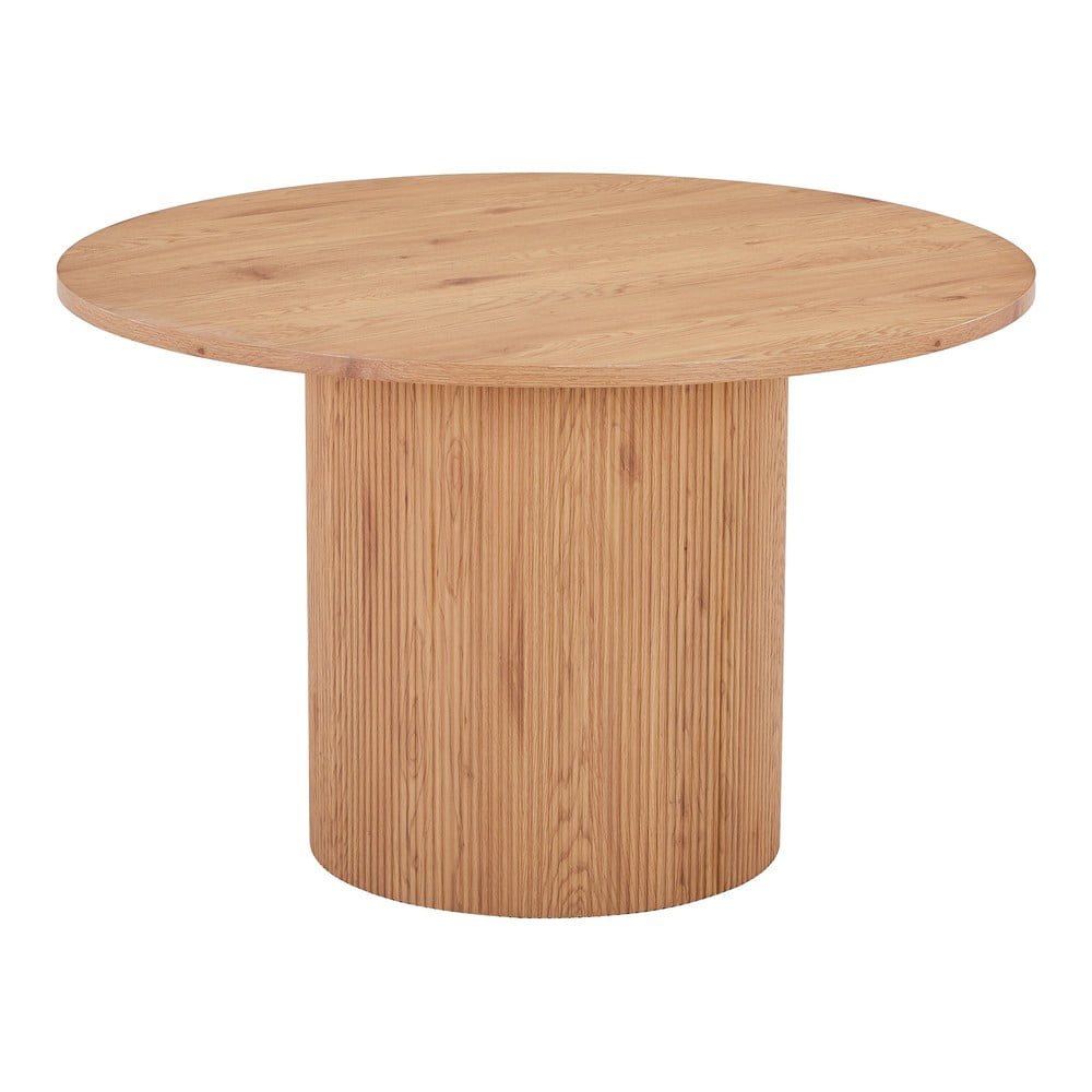 Kulatý jídelní stůl v dekoru topolu ø 120 cm Boavista – House Nordic
