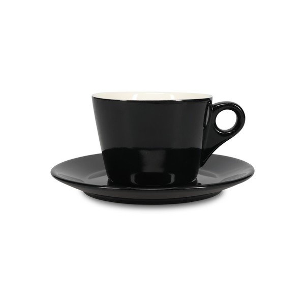 Černý porcelánový podšálek ø 16,5 cm Barista – BonBistro-image-2