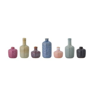 Vázy z kameniny v sadě 7 ks (výška 14 cm) Maien – Bloomingville
