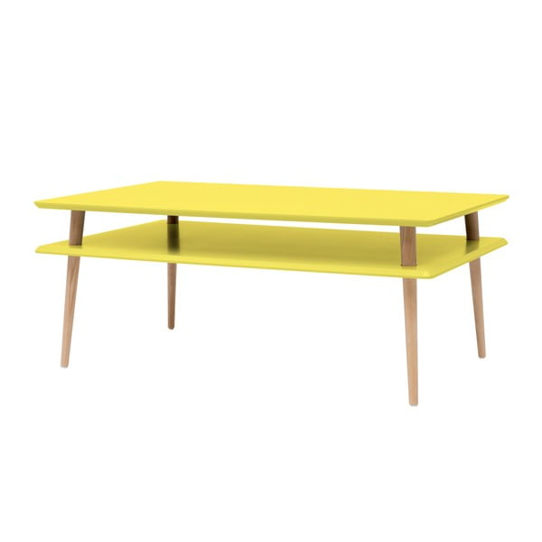 Žlutý konferenční stolek Ragaba KORO