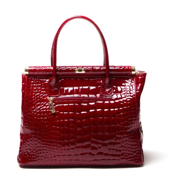 Kožená kabelka Luisa Vanini 613 Rosso-image-1