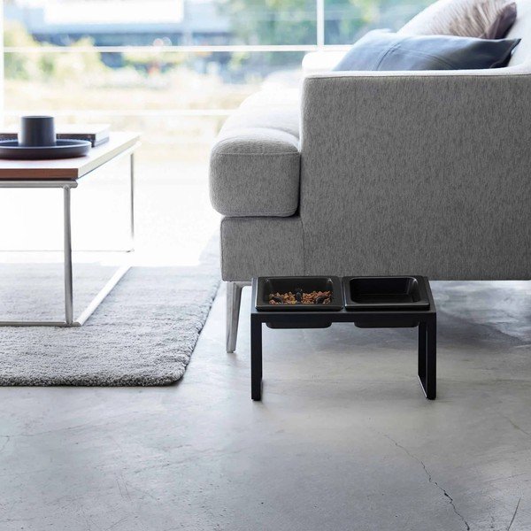 Keramický set misek s podstavcem pro domácího mazlíčka Nooks – YAMAZAKI-image-3