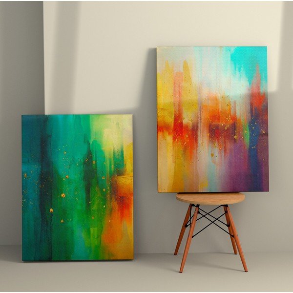 Obrazy v sadě 2 ks 50x70 cm Splash – Wallity-image-1