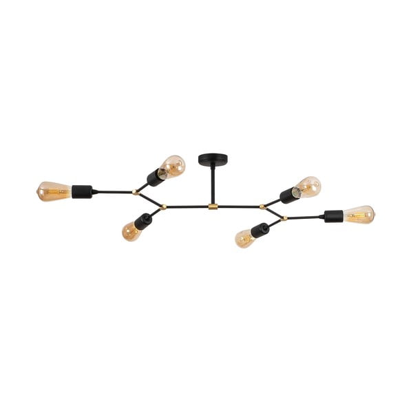 Černé stropní svítidlo 48x95 cm Sparrow – Opviq lights