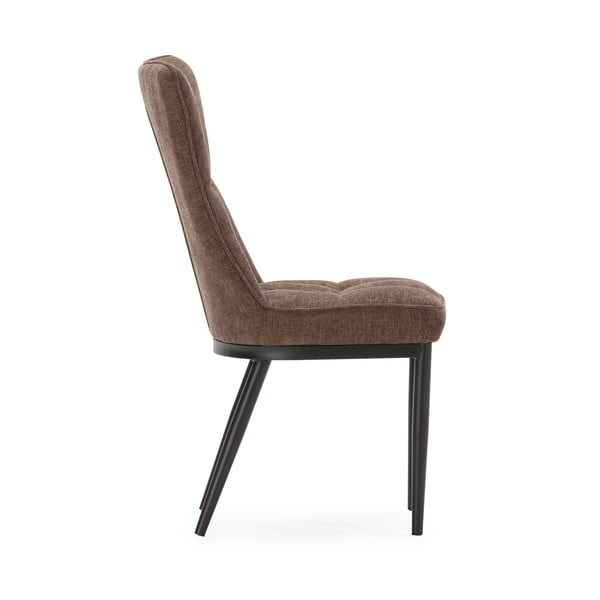 Hnědé jídelní židle v sadě 2 ks Damon – Marckeric-image-4