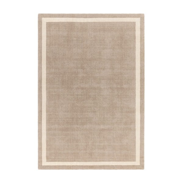 Béžový ručně tkaný vlněný koberec 68x240 cm Albi – Asiatic Carpets