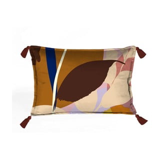 Sametový polštář Velvet Atelier Borlas, 50 x 35 cm