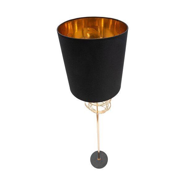 Černá stojací lampa Mauro Ferretti Circly-image-2
