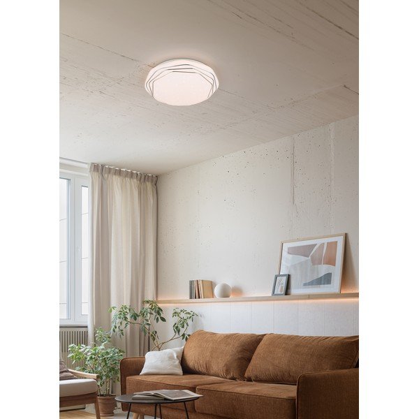 Bílé LED stropní svítidlo ø 38 cm Dizzy – Reality-image-1
