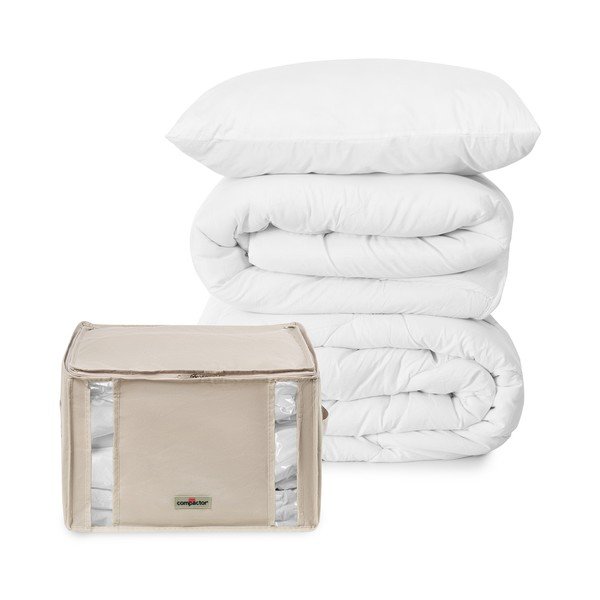 Vakuový látkový úložný box na oblečení 42x40x25 cm Life – Compactor-image-4