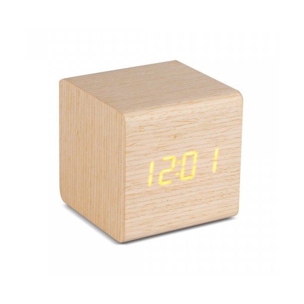 Digitální stolní budík Wood – Balvi