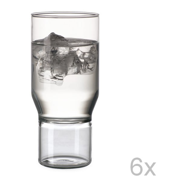 Sada 6 sklenic Funky Water