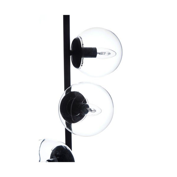 Černá stojací lampa Westwing Collection Casey, výška 170 cm-image-3