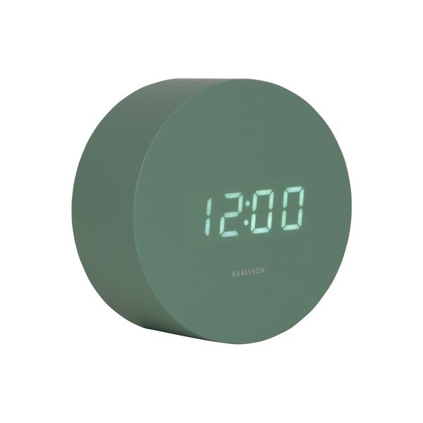 Digitální budík ø 9 cm Spry Round – Karlsson-image-4