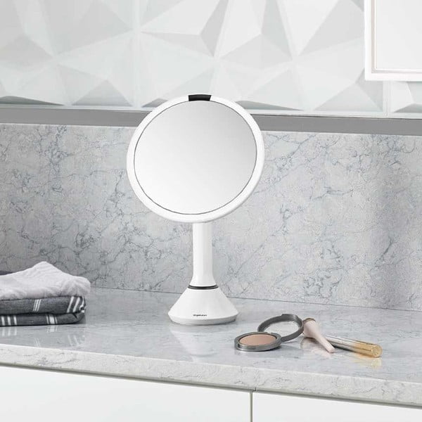 Kosmetické zvětšovací zrcadlo s osvětlením (5x) ø 20 cm Sensor – simplehuman-image-1