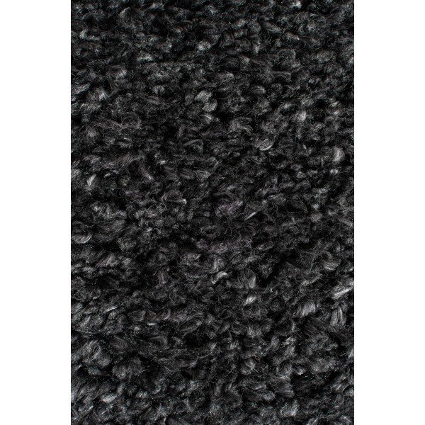 Černý koberec Flair Rugs Sparks, ⌀ 133 cm-image-1