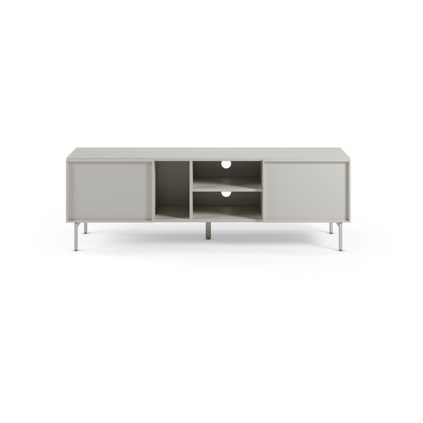 Krémový TV stolek 160x51x42 cm Brise – Marckeric