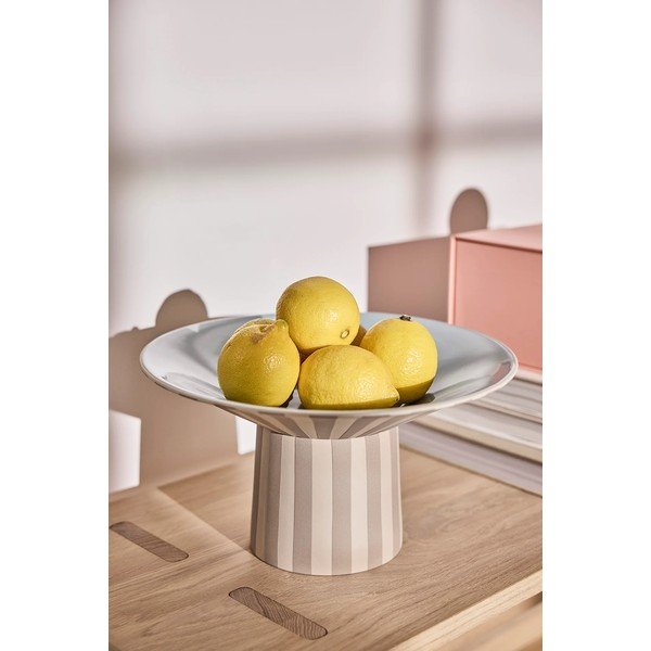 Béžová mísa z kameniny ø 30 cm Toppu – OYOY Living Design-image-1