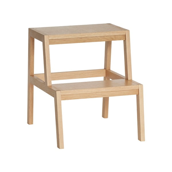 Stolička v dekoru dubu v přírodní barvě Alp – Hübsch