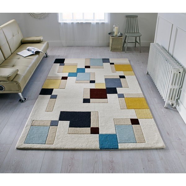 Vlněný koberec 230x160 cm Illusion Abstract - Flair Rugs-image-1
