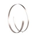 Šedá LED stojací lampa s hlasovým ovládáním/s ovládáním pomocí mobilní aplikace s kovovým stínidlem (výška 75 cm) Cinardi – CINQUE