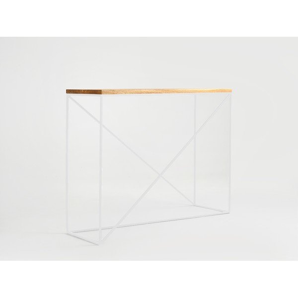 Konzolový stolek z dubového dřeva CustomForm Memo-image-1